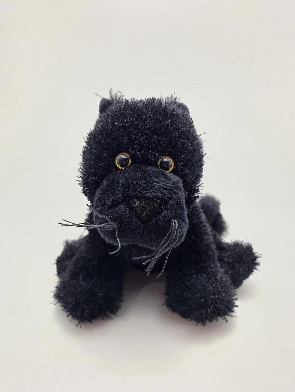 Vintage Webkinz Black Panther Plush with No Tag, Ganz Plush (9 inch)